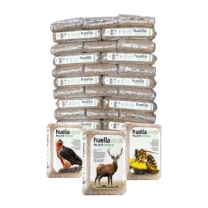 Huella Verde pellet premium – 77 sacchi da 15 kg (1.155 kg)