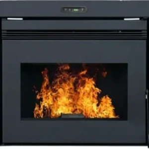 Inserto a pellet Canada 11 kW nero