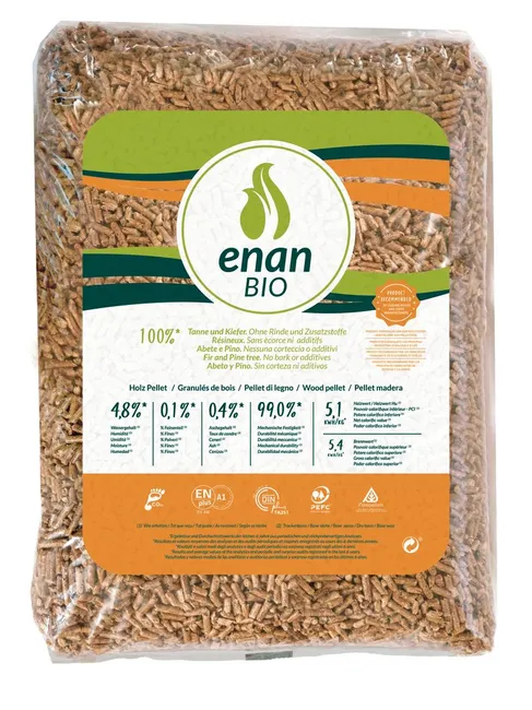 ENAN Bio ENplus A1 – 70 sacchi da 15 kg (1.050 kg) - immagine 3