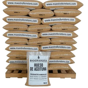 Nocciolino di oliva Biogramasa – pallet 77 sacchi da 15 kg