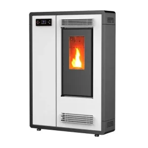 Stufa a pellet Pasillo 8 Plus canalizzata bianca