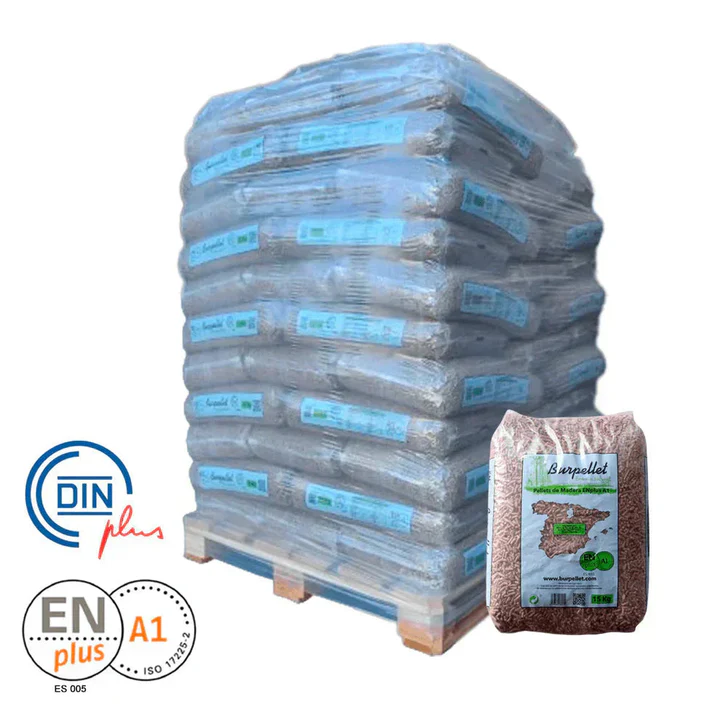 Burpellet ENplus A1 – 1 pallet, 72 sacchi da 15 kg